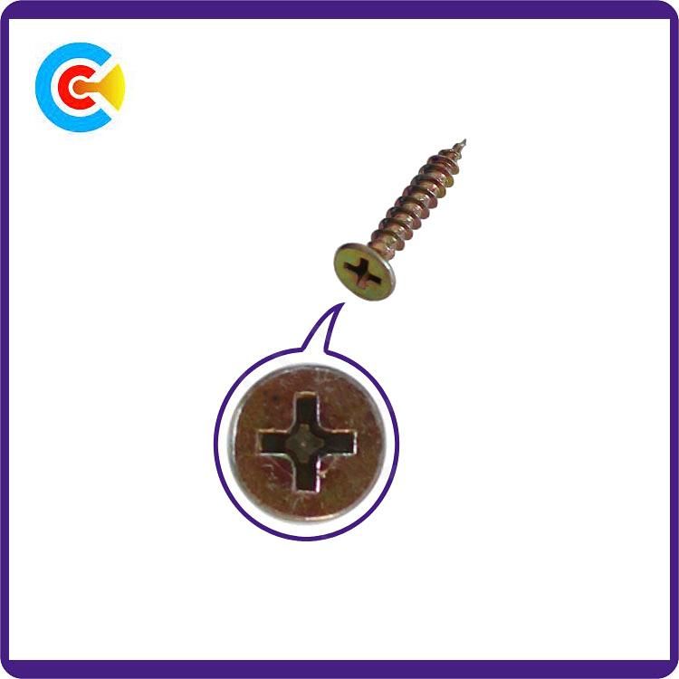 Stainless Steel Cross Countersunk Head Wood Screw