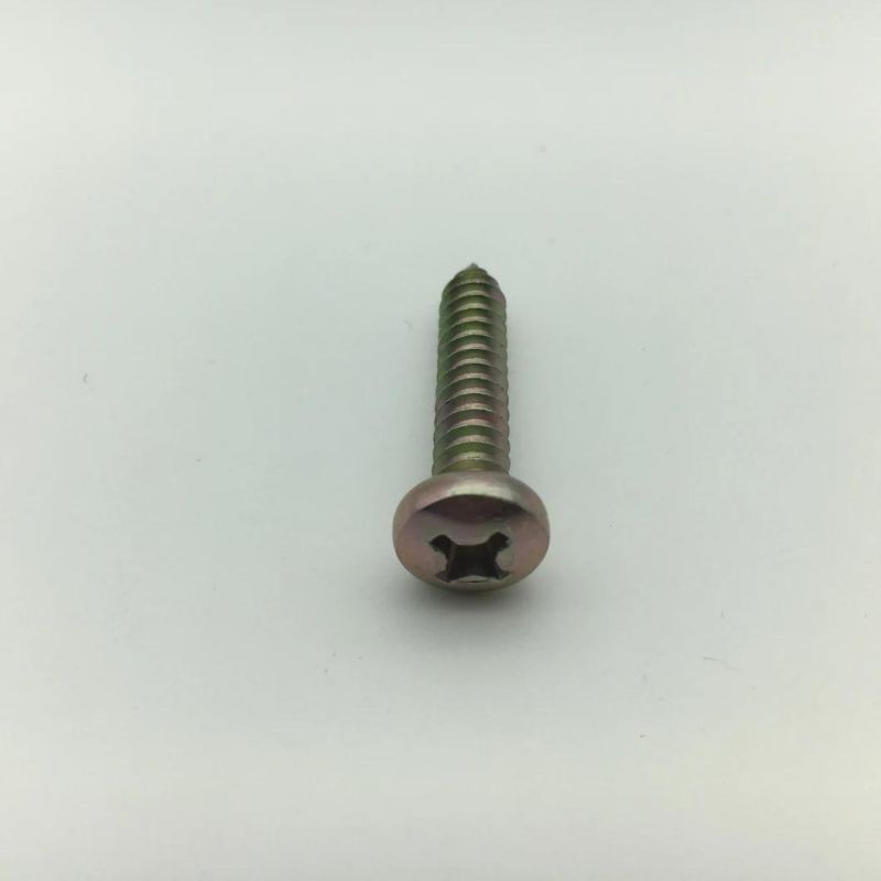 Cross Recessed Mushroom Head Screw with ISO9001