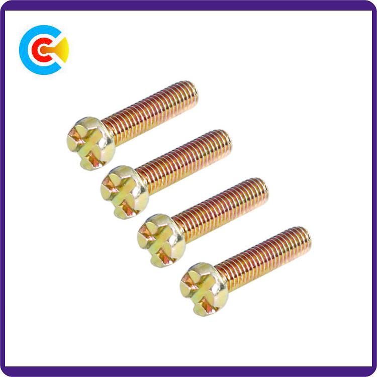 GB/DIN/JIS/ANSI Carbon-Steel/Stainless-Steel 4.8/8.8/10.9 Galvanizeddouble V Head Screw for Building
