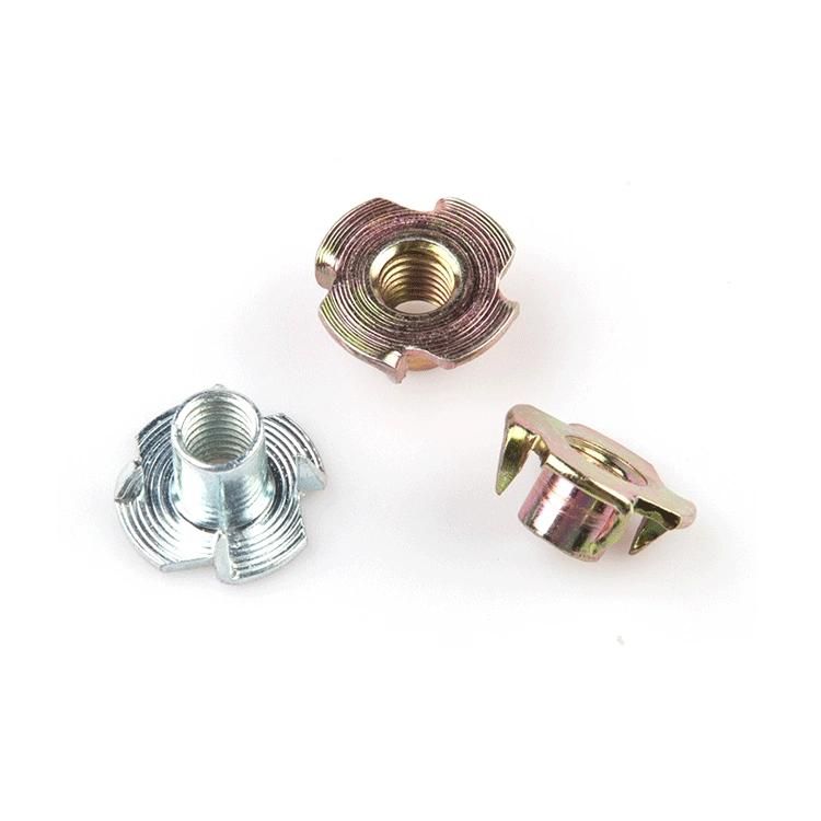Stainless Steel A2/A4 Tee Nuts / Four Claw Nuts