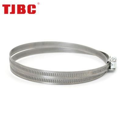 9mm Bandwidth Zinc Plated Steel W1 Quick Release Hose Clamp for Automotive, Ventilation Pipe Fastener Hardware, 25-250mm
