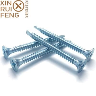 White Zinc Plated Self Drilling Screw High Quality Drywall Screw