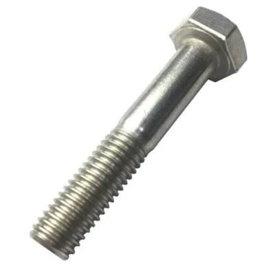 American External Hexagon Bolt 304 316 Stainless Steel British American Standard 1 / 4-3 / 4 Hexagon Head Screw 3/8-16