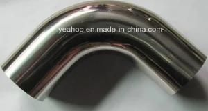 DIN Stainless Steel Sanitary 90 Degree Bend Elbow Pipe Fitting