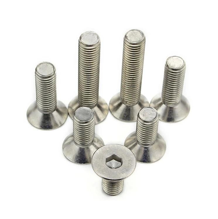 Customized Spike Stud Earrings Concrete Screws Wafer Head Lag Screw Spike