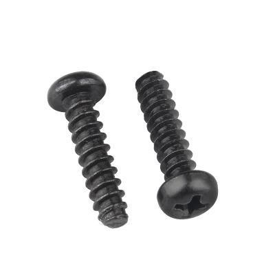 Black Cross Round Head Pan Head Cutting Tail Self-Tapping Screw GB