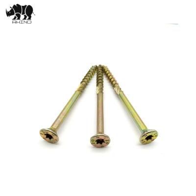 for Wood, with Ribs Under Head, Cutting on Thread Wood Screw
