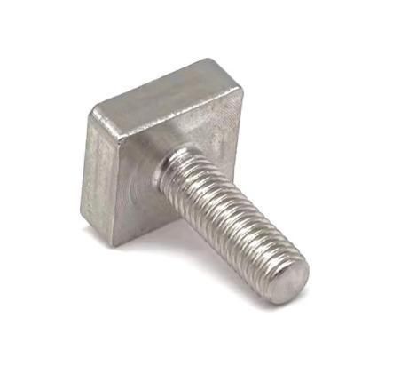 Customized SS304 Stainless Steel Square Head Bolt