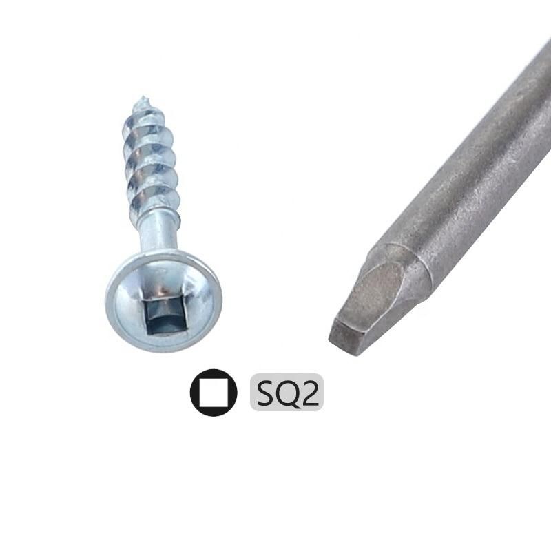 Truss Head Twin Thread Square Self Tapping Pocket Hole Screws