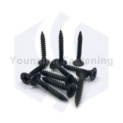 Black Phosphated Fine Thread C1022A High Grade #6*1 3.5-6.3 mm Dry Wall Screw/Drywall Screw