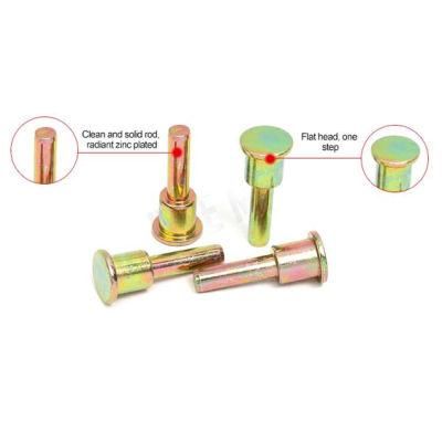 Hot Selling Steel Semi-Tubular Flat Head Rivet