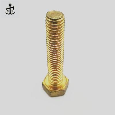 ISO 4017 Brass Hex Head Bolt Made in China