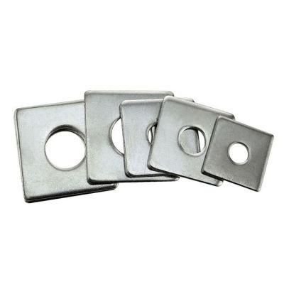 stainless Steel Square Washer SS304 Factory Direct DIN 436 SS316 Hot Selling A2 Square Washer for Wood