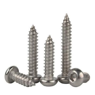 Nickel Plating Round Head Self-Drill Screws for Car Parts