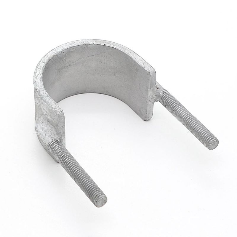 Pipe Clamps Welded Nut Clip Strut Pipe Clamp Without Lining Bolted Clip U-Bolt