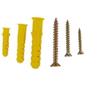 Nylon Hammer Anchor with Nail Fix Screw (M8)