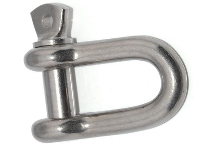 Hot Sale Stainless Steel Plate Wide Dee Shackles for Riggings