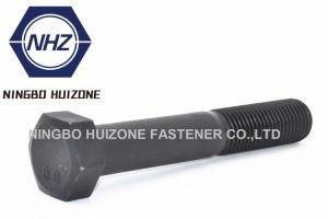 DIN931 DIN933 Half Thread Full Thread Hexagon Head Bolts Black Finish