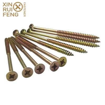 Carbon Steel Zinc Plated Phillip/Square Drive Timber Board Screw