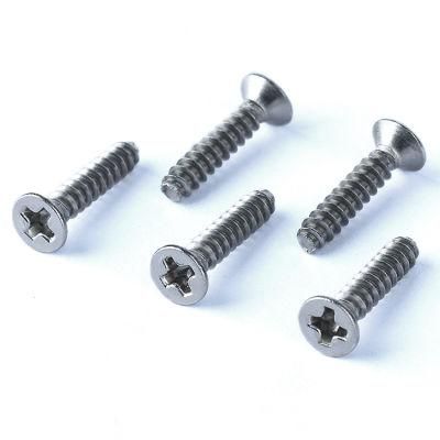 BS 450 Cross Recess Mushroom Head Screws with Threads Made in China