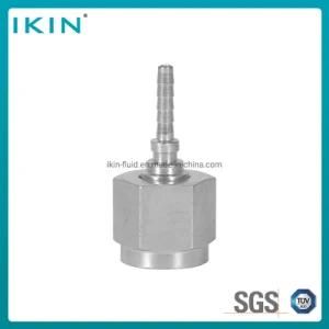 Ikin Pm Hydraulic Hose Fitting for O-Ring Flat Seal Pm DIN Hydraulic Fittings Hydraulic Test Connector Hose Fitting