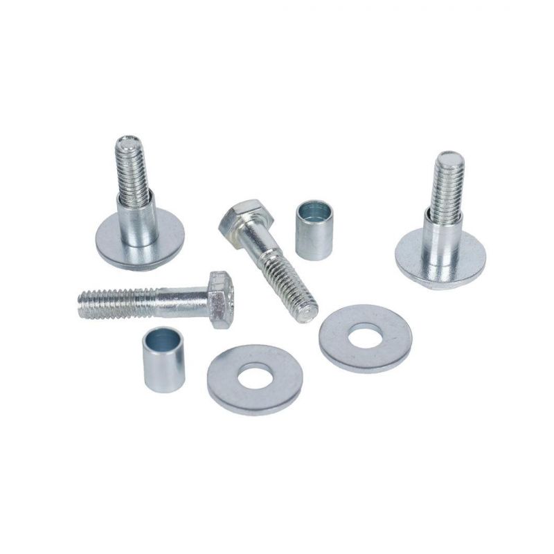 Hydraulic Fitting Hex Head Bolt with Hole Hollow Bolt, Zinc Plated Carbon Steel Hollow Banjo Bolt for Hydraulic Cylinder
