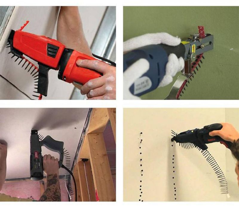 Collated Drywall Screw, Plastic Strip Collated Gypsum Board Screw