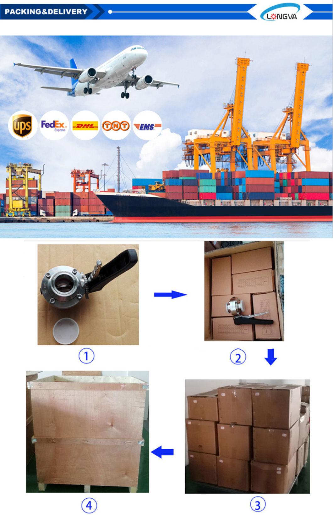 Sanitary Stainless Steel Kf/CF/ISO Vacuum Bored Blank Flange