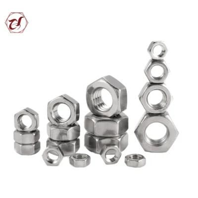 A2-70 Cap Nut/ SS316 DIN934 Hex Nut/DIN928 Weld Nut/DIN985 Nylon Nut/DIN6923 Flange Nut