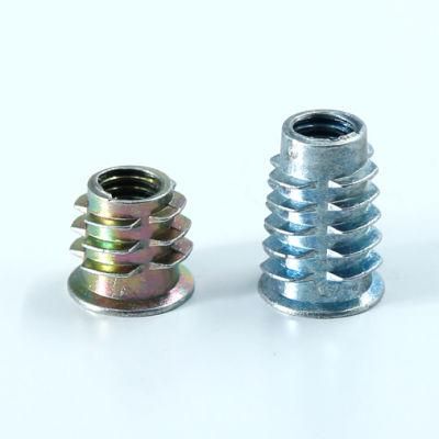 High Quality Insert Iron Hexagon Nut for Wood Furniture Insert Nut M6/M8/M10