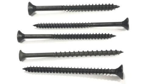 Coarse Thread Bugle Head Drywall Screws with Black Phosphate Coated Size 3.5X45mm Drywall Screws