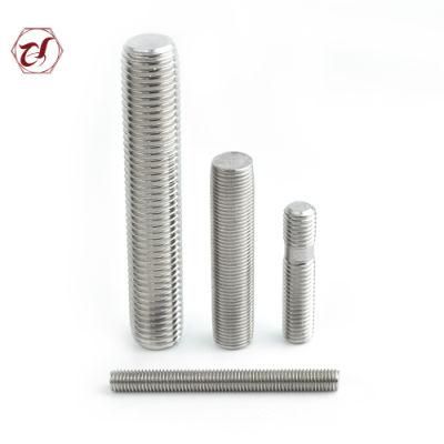 Ss 304 A2-70 Threaded Rod Thread Bar Stainless Steel A4-80 Full Threaded Rod Stud Rod DIN975 DIN976