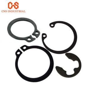 Black Carbon Steel Retaining Rings for Shafts DIN 471