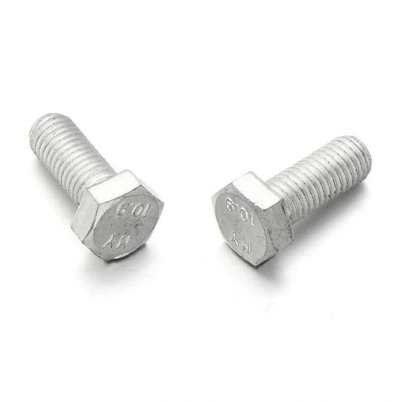 Bolt Carbon Steel Alloy Steel Steel Zp Black HDG Grade 8.8/10.9/12.9 Hex Bolt