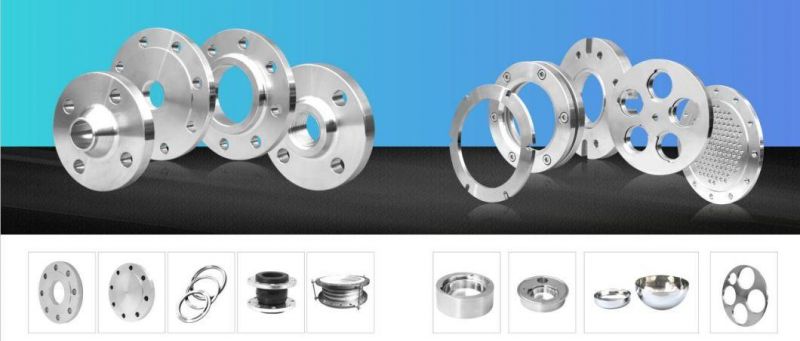 ASME B16.5 ASTM F304 F316 RF, 150lb 2" 6" 8" Weld Neck Flange (WN)