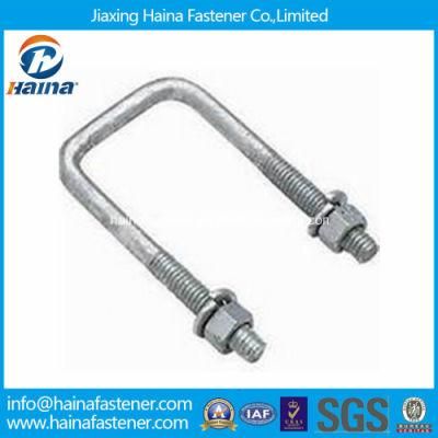 Galvanized Carbon Steel Square Boat Trailer U Bolts