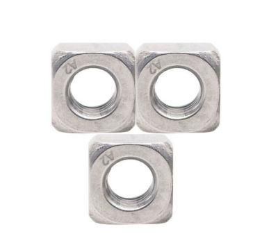 High Quality Stainless Steel DIN557 Square Nut