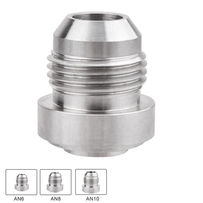 Aluminum An6 Weld Bung Fitting Adapter