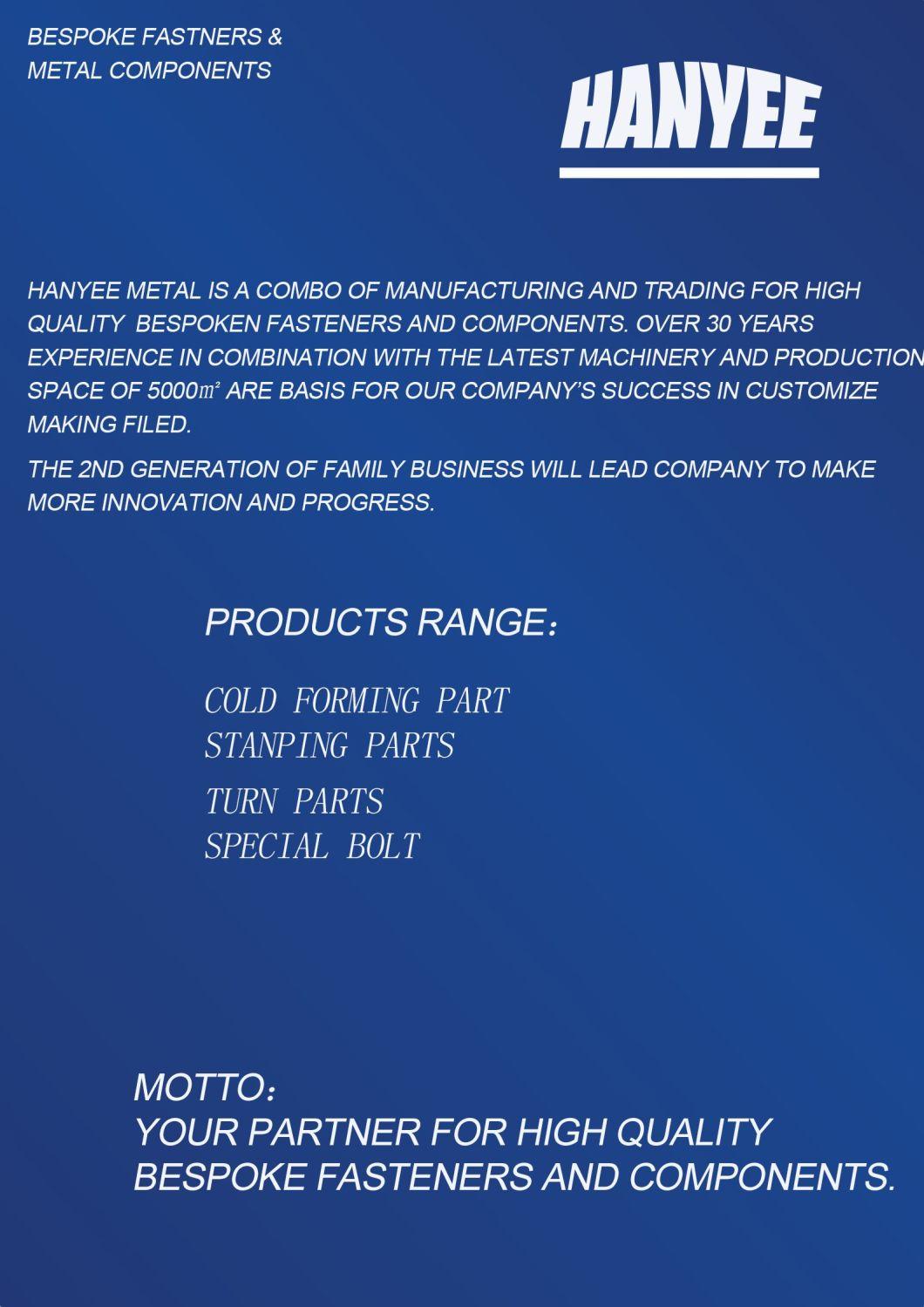 Chinese OEM Fastener Manufacturer Hexgon Shank Pin Fitting