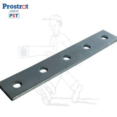 Unistrut Channel 5 Hole Flat Splice Plate Fitting, General Fittings