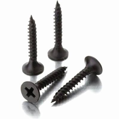 Black Coarse and Fine Thread Plaster Board Screw