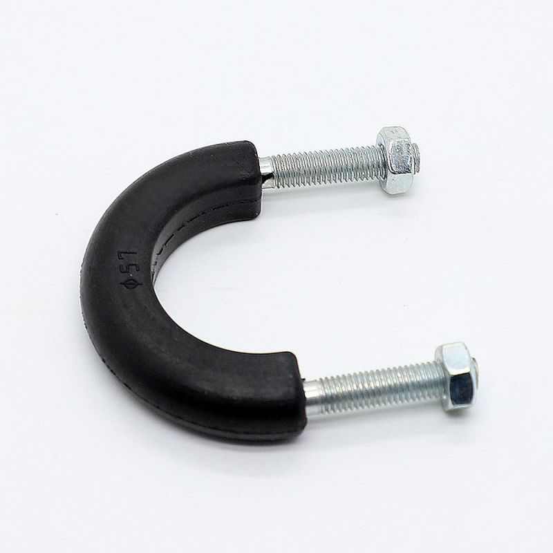High Tensile Stainless Steel Cushioned Rubber Coated U-Bolt