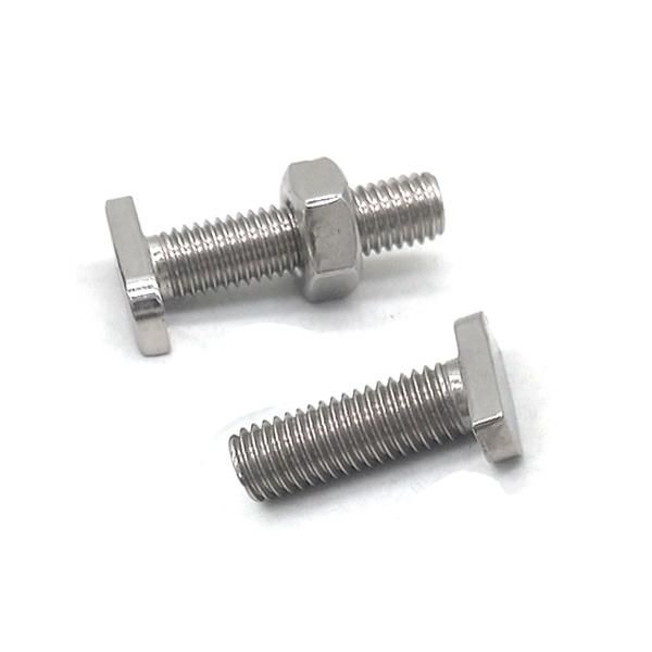 Customised M8 Stainless Steel Square T Head Bolt Is Made of Stainless Steel