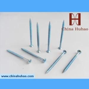 Screw/Wood Screw Csk Head Bule Color Chipboard Screw