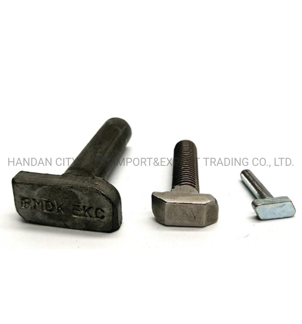 Factory Price M6 T Head Bolt /Square Head Bolt