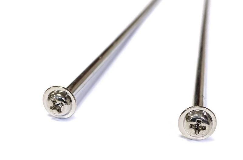 Nickel Plated Pan Washer Head Phillips Extra Long Screws