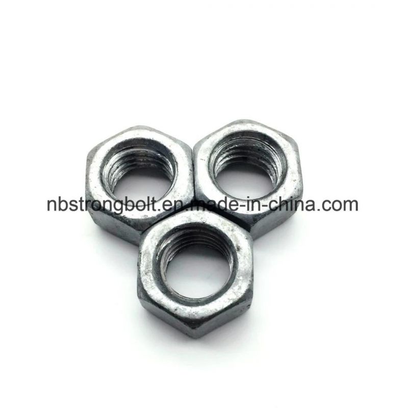 DIN934 Hex Nut Class 8 with HDG M36
