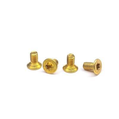 Small Micro Flat Countersunk Csk Torx Head Precision Brass Screws