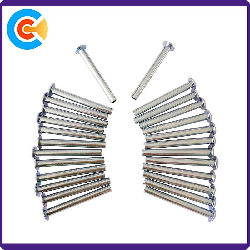 M4 Customized Mushroom Head Hollow Tubular Rivets