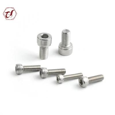 A2 or A4 Stainless Steel 304 or 316 DIN912 Hexagon Socket Head Cap Screws